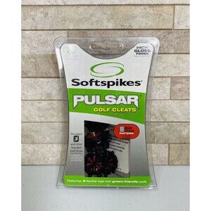 Pulsar Golf Cleats Softspikes Small Metal Thread Insert System Replacement Black